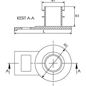 Resim Kulaklı Kanallı Tapa 