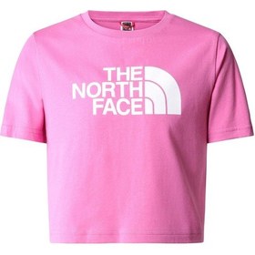 Resim The North Face S/s Crop Easy Kız Çocuk Tişörtü Nf0a83eulv71 Yeşil 