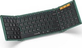 Resim Katlanabilir Bluetooth Klavye Dark Green 
