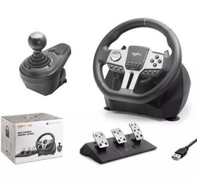 Resim PXN V9 Oyun Direksiyonu PC, PS4, PS3 XBOX ONE XBOX SERİES NİNTENDO SWİTCH UYUMLU 