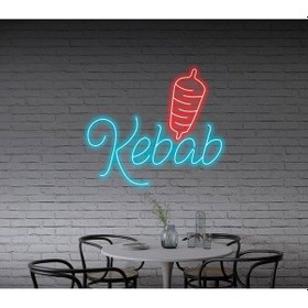 Resim Kebab Yazılı Neon Tabela Kırmızı 