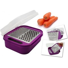 Resim Çok Fonksiyonlu Hazneli Süzgeçli Rende Asorti 