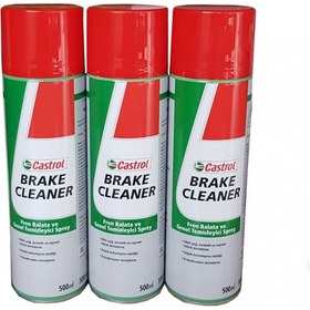 Resim Castrol Fren Balata Ve Genel Temizleyici Sprey 500 Ml 3Lü Set 