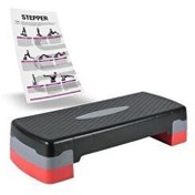 Resim Delta Step Tahtası 2 Kademeli 68x28x15 cm Kırmızı 
