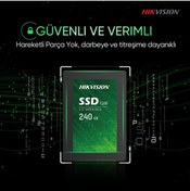 Resim Hikvision C100 C100/240G SATA 3.0 2.5" 240 GB SSD 
