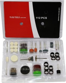 Resim 112 Parça Taşlama Fırçalama Seti 