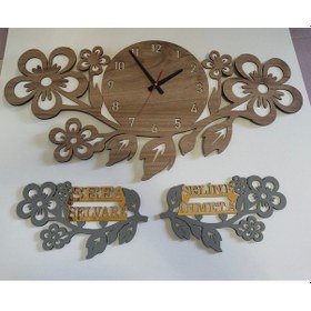 Resim Yeni Tasarım Modern Duvar Saati Şık Ve Kalite Bir Arada No:a6 Beyaz 