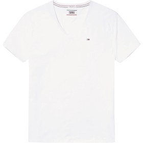Resim Tommy Hilfiger Tjm Original Jersey V Yaka Tişört 