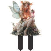 Resim Suntek Açık Hava Bahçe Kazığı 2d Süs İşaretleri Ön 