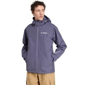 Resim adidas Terrex Xperior 2L Gore-Tex Erkek Yağmurluk-Rüzgarlık Mavi 