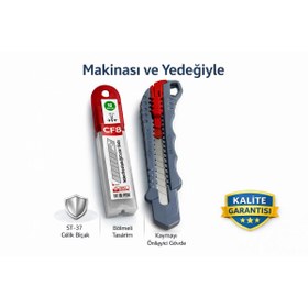 Resim GFB Maket bıçağı + 10 adet yedek bıçak 