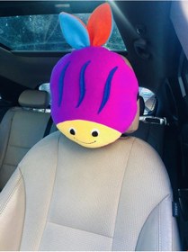 Resim Balık Figürlü Oto Yastık 25 Cm Silikon Elyaf 