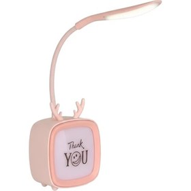 Resim Modern Tasarımlı Şarj Edilebilir Led Gece Lambası Çok Renkli 