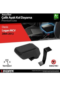 Resim Dacia Logan Mcv Kol Dayama Kolçak Çelik Ayaklı Abs Siyah 2004-2012 A+kalite 