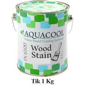 Resim Aquacool Su Bazlı Dış Mekan Verniği Tik 1 Kg 