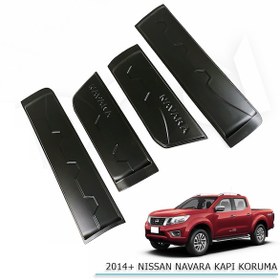 Resim Nissan navara kapı bandı gövde koruma kaplaması siyah 2016+ Nissan navara kapı bandı gövde koruma kaplaması siyah 2016+