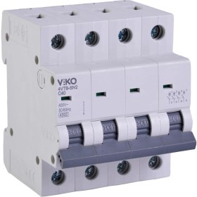 Resim 4VTB-4C40 Otomatik Sigorta 4,5ka C Tipi 4 Kutup 40A 
