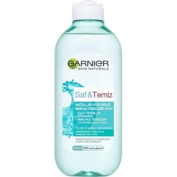 Garnier Skin Naturals Saf & Temiz Micellar Kusursuz Makyaj Temizleme Suyu (400 Ml) Fiyatı ve Özelliklerı - Badem