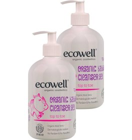 Resim Ecowell Organik Bebek Temizleme Jeli 2'Li 