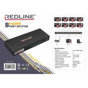 Resim Hdmi Dağıtıcı Sekizli 1 Giriş 8 Çıkışlı Splitter 