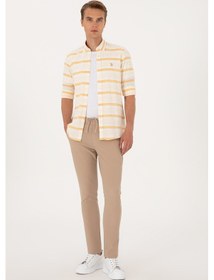 Resim U.s. Polo Assn. Erkek Bej Pantolon Kanvas-chino 50300436-vr011 Bej 