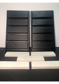 Resim Liga Form Düz Kaplama Taşı Kalıbı 2 Adet 186531208 