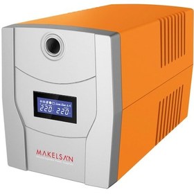 Resim Makelsan Lion X 1200 VA Line Interactive UPS Güç Kaynağı 