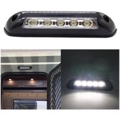 Resim 12v Rv Led Tente Sundurma Işık Su Geçirmez İç Duvar Lambaları Işık Çubuğu 