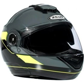 Resim Zeus Kask ZS-3050 Grey Be7 Fluo Yellow 