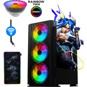 Resim Ramtech Delicious X10 I5 12400F 32GB Ram 1tb SSD RX580 8gb Gaming Oyun Bilgisayarı 