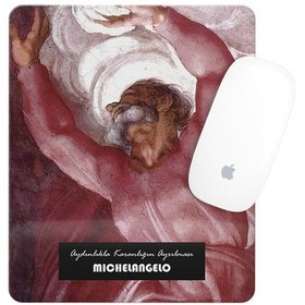 Resim Michelangelo Aydınlıkla Karanlığın Ayrılması Bilek Destekli Dikdörtgen Mouse Pad Mouse Altlığı Mousepad 