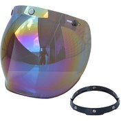 Resim Skycity "yüksek Kaliteli Motosiklet Balon Visör: Güneş, Yağmur Ve Toza Karşı Net Görüş" 