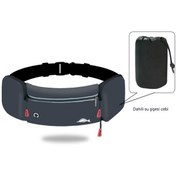 Resim Çok Fonksiyonlu Spor Bel Çantası-koyu Gri Su Isıtıcısı Modeli Koyu Gri 