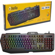 Resim HELLO HL-4618 3 MAKRO TUŞLU 3 RENK IŞIKLI KABLOLU GAMING OYUNCU KLAVYE HELLO HL-4618 3 MAKRO TUŞLU 3 RENK IŞIKLI KABLOLU GAMING OYUNCU KLAVYE