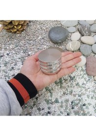 Resim Silver 52 MM 4 Katlı Grinder Herbal Öğütücüsü Parçalayıcı Rb84slv 