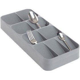 Resim Omak Decobella 9 Bölmeli Kaşıklık Gri Omak 0001 