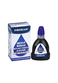 Resim Pensan Tahta Kalemi Mürekkebi Mavi 100 Ml 4009 
