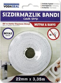 Resim Vodaseal Su Geçirmez Sızdırmazlık Bandı Beyaz - 22 Mm X 3.35 M. 