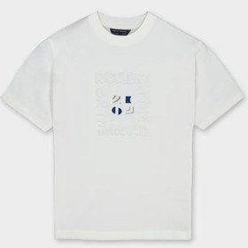 Resim Mayoral Erkek Çocuk T-shirt 6031 Krem 