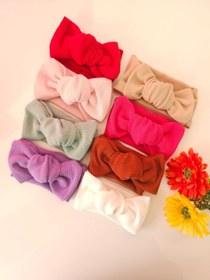 Resim SeherBebeButik Kız Bebek & Çocuk Kaşkorse 8'Li Bandana Set 