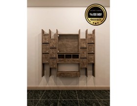 Resim Elips Posta Kutusu Mdf 12'li 