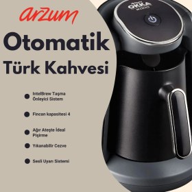 Resim Arzum Otomatik Türk Kahve Makinesi Intelbrew 