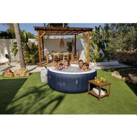 Resim Lay-z-spa Miami Airjet 6001c Enerji Tasarruflu Şişme Spa Havuzu, 2-4 Kişilik Mavi 