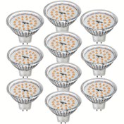Resim MR16 LED Ampuller, 2700K Sıcak Beyaz, 500LM 5W GU5.3 MR16 ACDC 12V 45 Derece Işın Açısı Peyzaj, Gömme, Raylı Aydınlatma, Koridor Lambası 4/ 6/ 10 Paket 