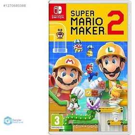 Resim Nintendo Super Mario Maker 2 SIFIR - Nintendo Switch - TAKAS !! 