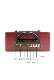 Resim SIGHTZER Yeni Model Meier 113-bt Şarjlı Nostaljik Radyo Usb/sd/mp3/bluetooth 