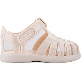 Resim İgor Igor S10311-079 Tobby Gloss Kız Çocuk Sandalet Krem 