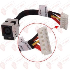 Resim Compaq Presario Cq50, Cq60, Cq70 Power Jack Kablolu Şarj Soketi Ş 