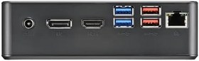 Resim Shuttle XPC Nano PC NC40U5, Intel Core i5-1235U, 1x HDMI, 1x DP,1xUSB-C/DP, 6x USB3.2, 1x 2.5" bay, 2x M.2, 1x LAN, RAID 