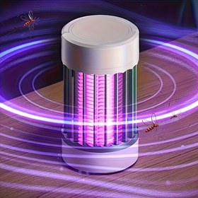 Resim 1 Taşınabilir Mini Sivrisinek Tuzak UV Işığı ile - USB Güçlü, Sessiz Çalışma, Mutfak, Balkon, Bahçe, Oturma Odası, Yatak Odası için İdeal - Acil Aydınlatma Seçeneği, Sessiz Sivrisinek Kovucu|Şık Beyaz ve Yeşil Tasarım|Dayanıklı Plastik Yapı, Sivrisinek Kovucu Lambası 